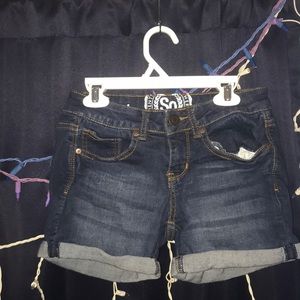SO Midi Jean Short
